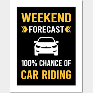 Weekend Forecast Car Riding Posters and Art